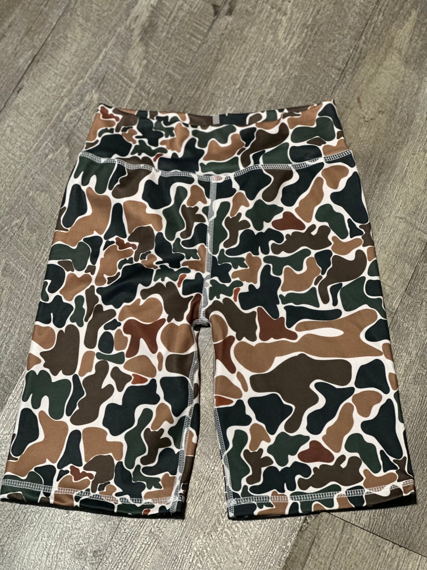 Camo Biker Shorts - 14/16T - RTG