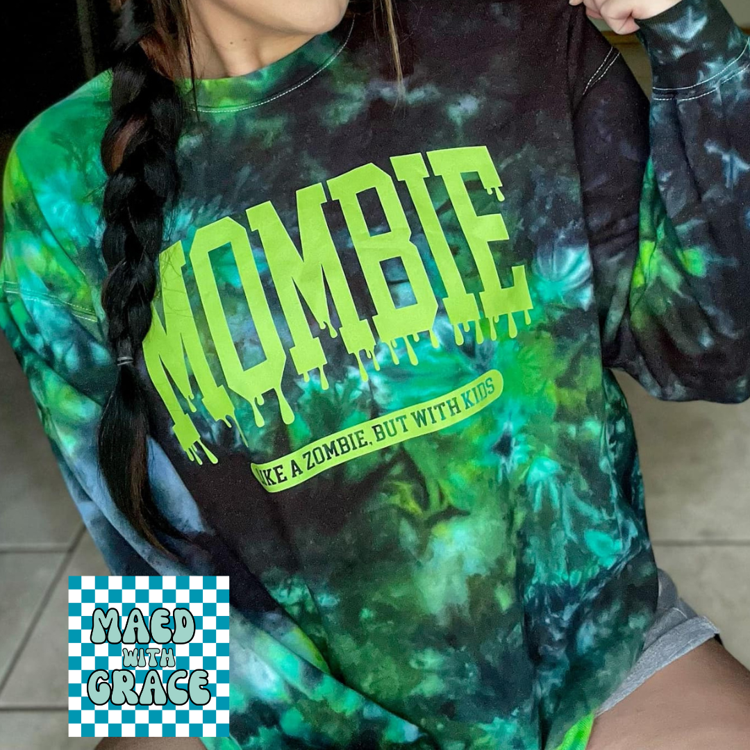 Mombie - Small - T-shirt - Tie-dyed - RTG