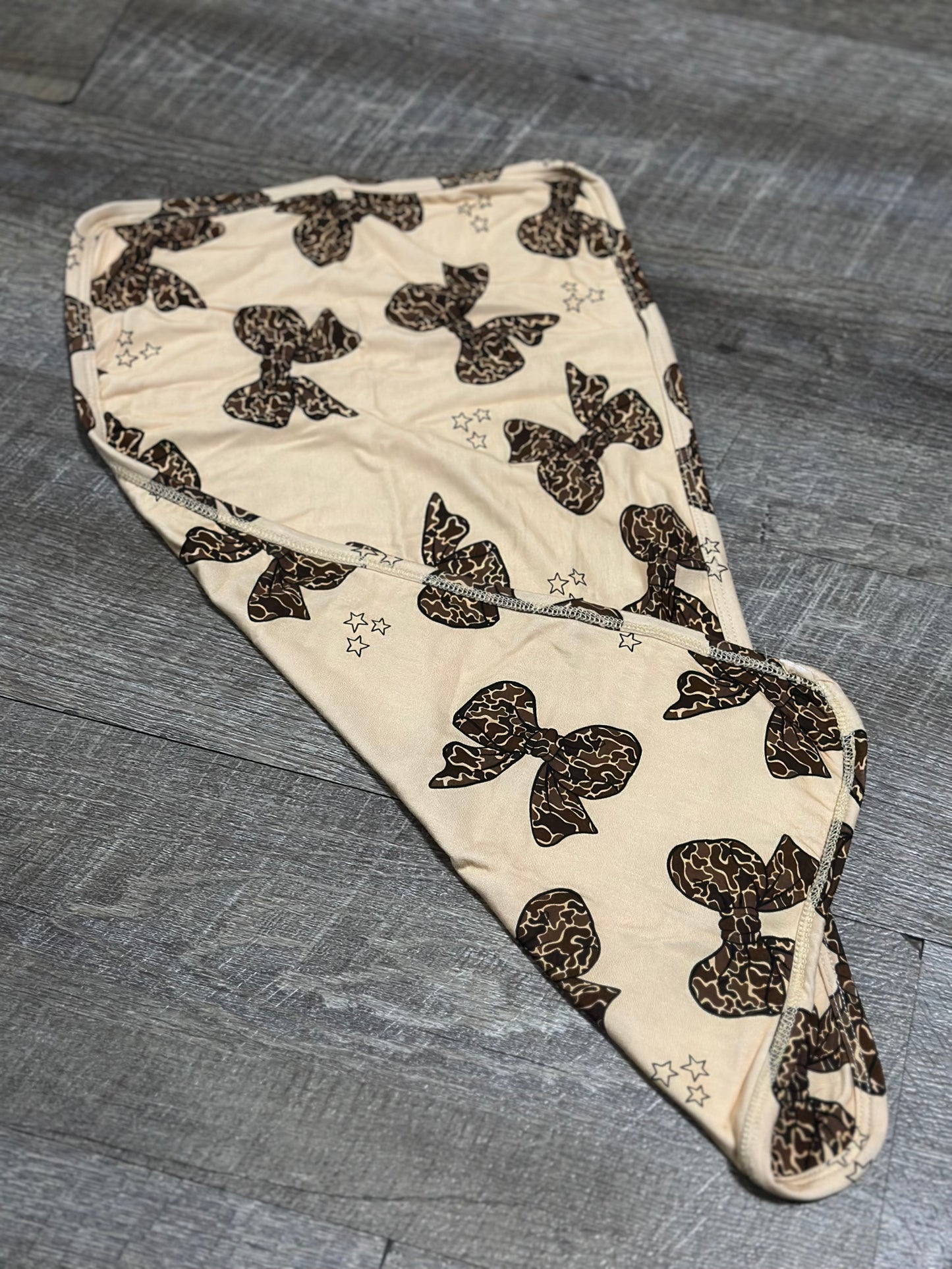 Camo Bows - Burp Cloth - RTG