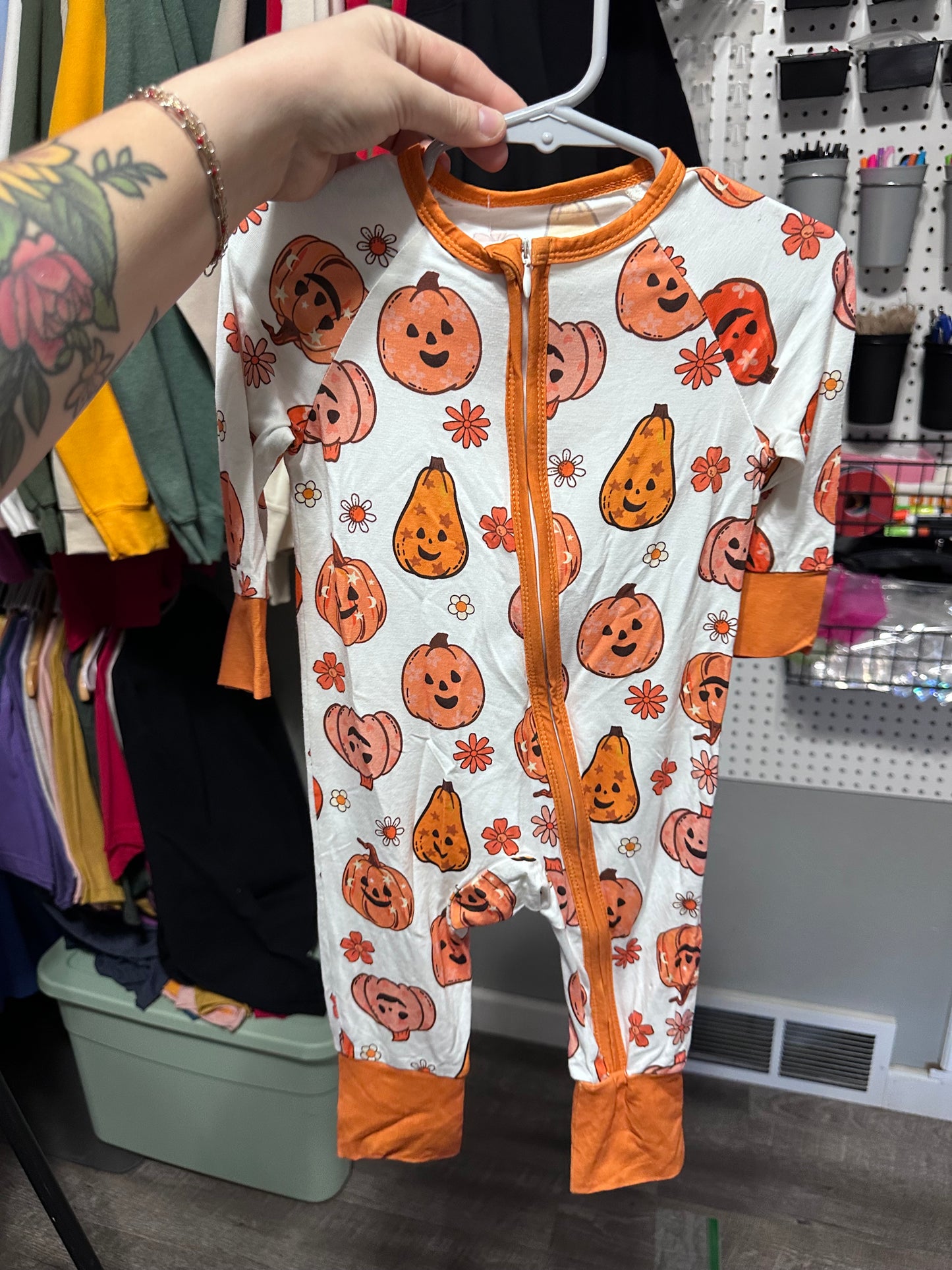 Pumpkins & Flowers - Zippy - RTG