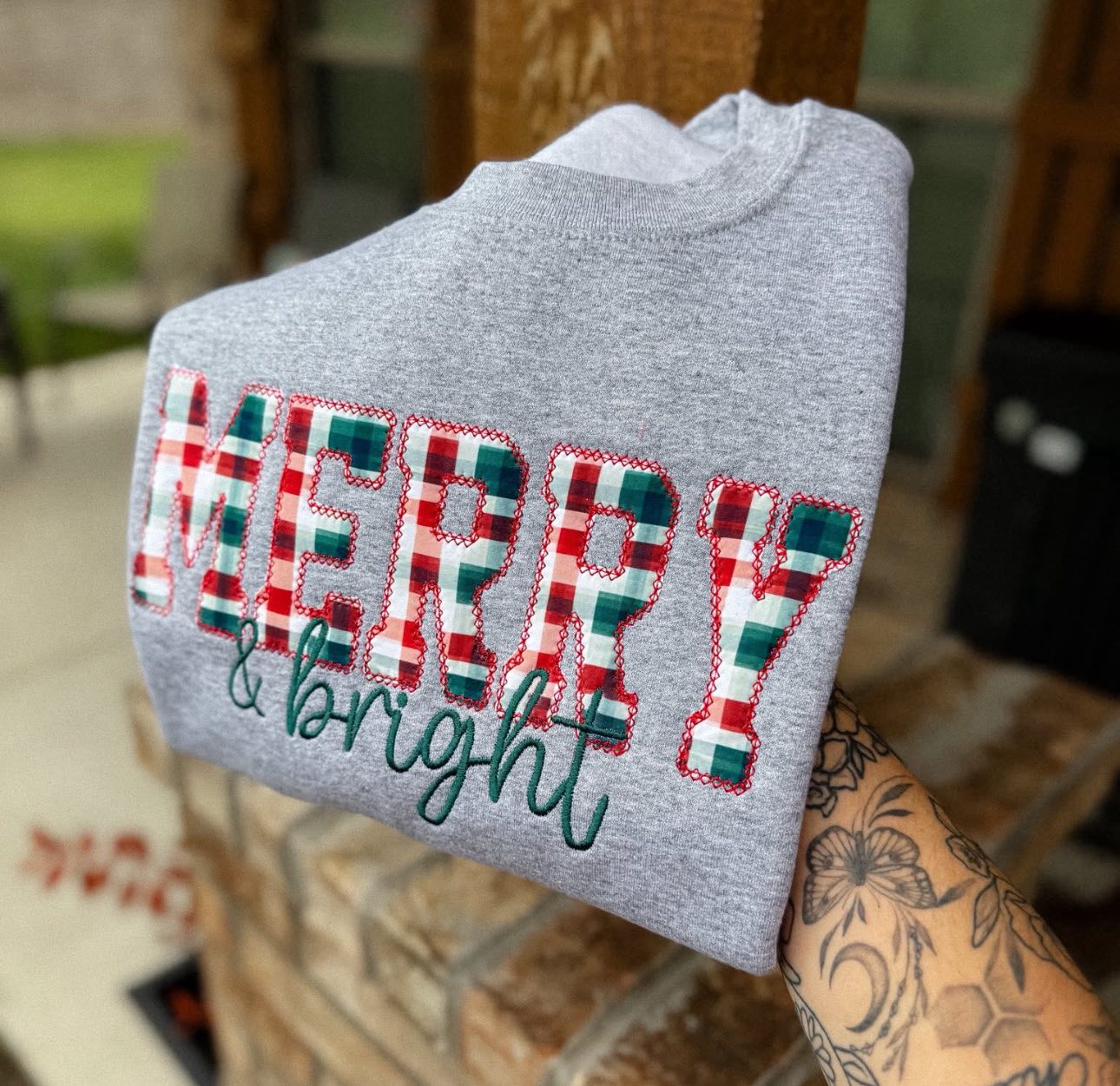 Merry & Bright - Plaid - RTG