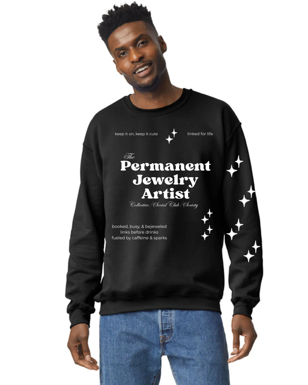 The Permanent Jewelry Artist - Gildan Crewneck