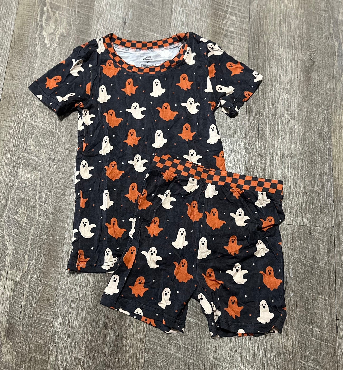 Checker Ghost - 2 Piece PJ Set