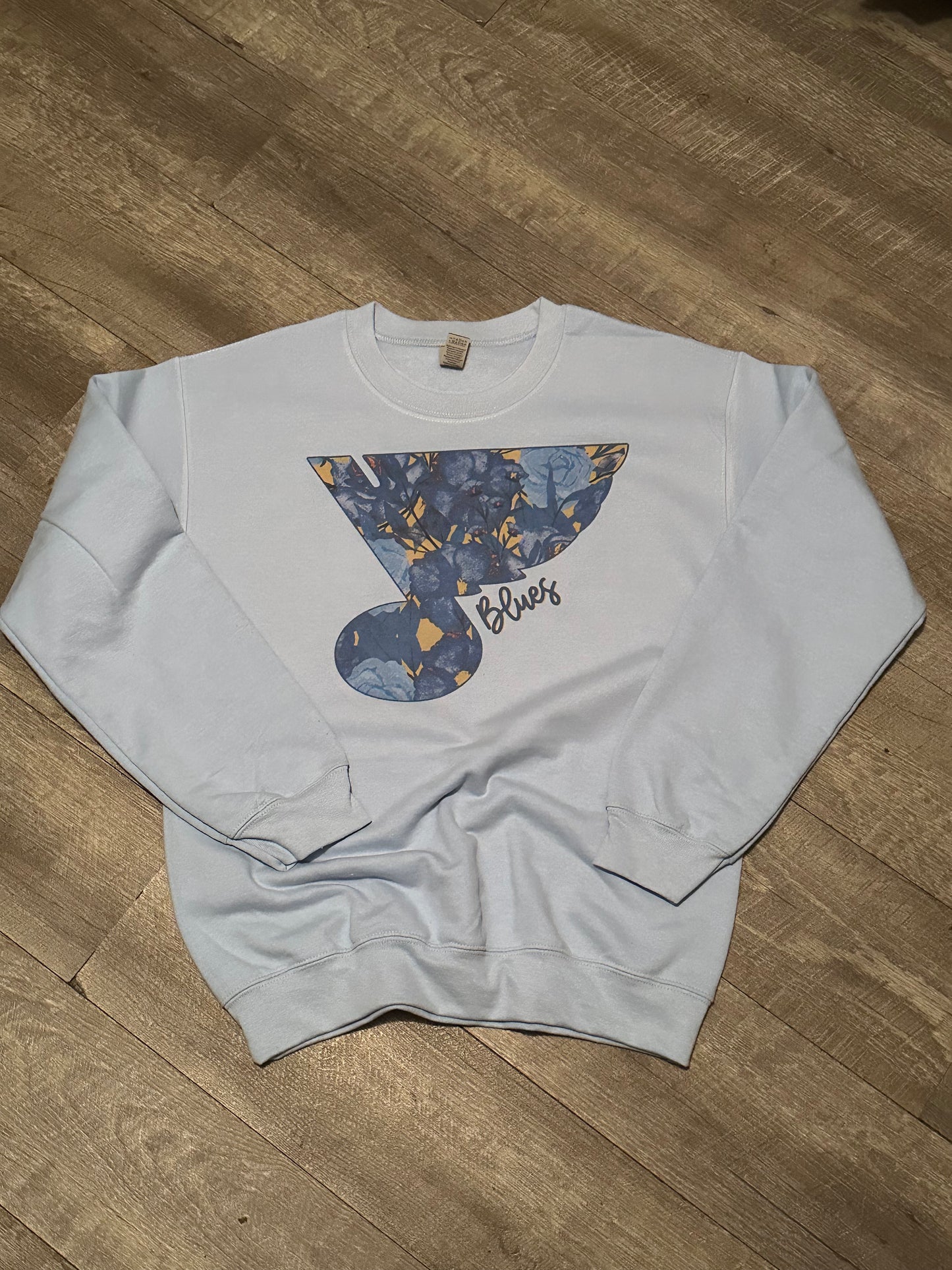 Floral Blues Note