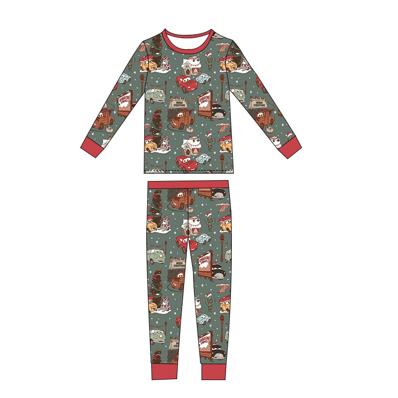 Snowy Radiator Springs - 2 Piece Set