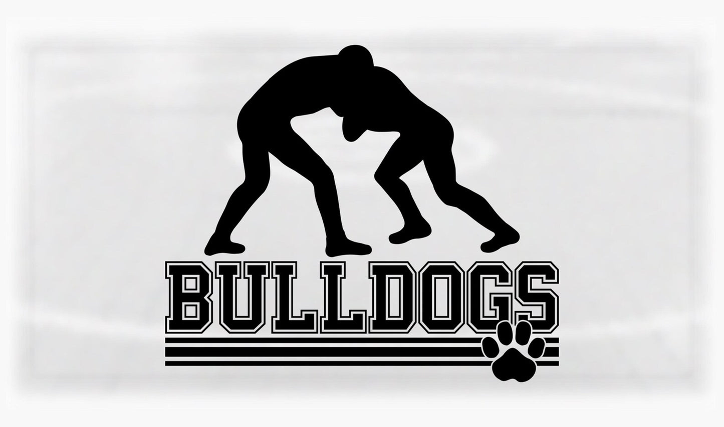 Bulldog Wrestling with Wrestlers