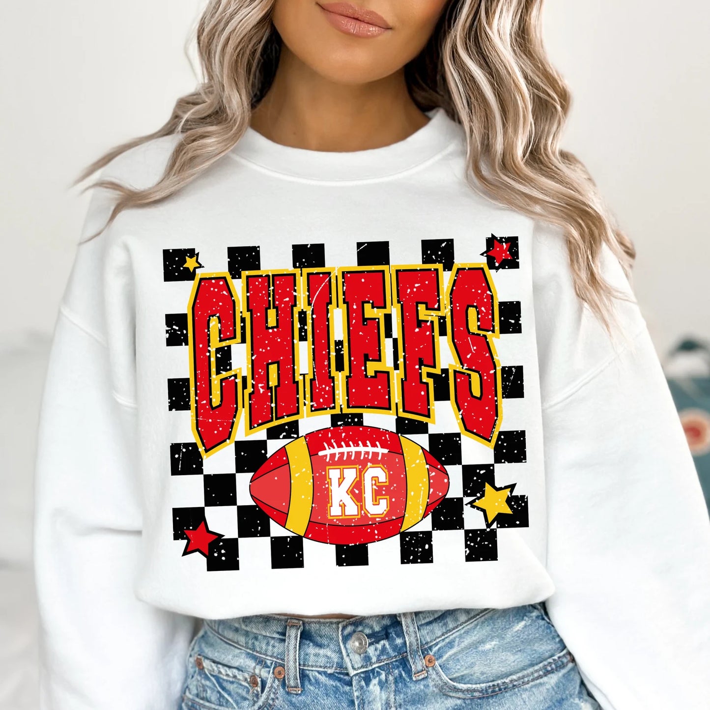Chiefs Checker Football