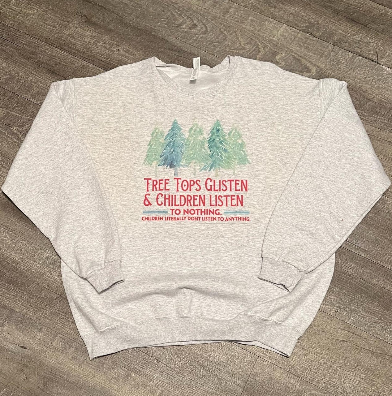 Tree Tops Glisten