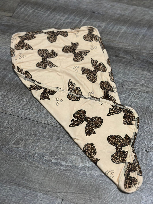 Camo Bows - Burp Cloth - RTG