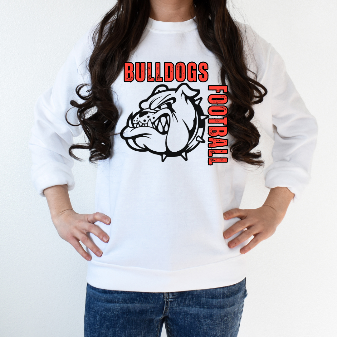 Bulldogs Football - Bulldog Face