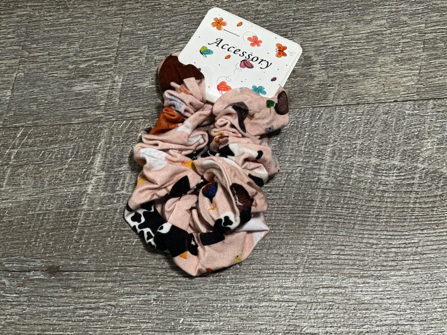 Pink Animals - Scrunchie - RTG