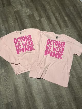 In October We Wear Pink - RTG