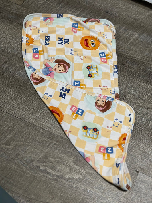 Checker Ms Rachel - Burp Cloth - RTG