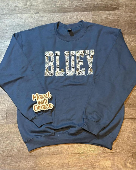 Bluey Mama - Embroidered - RTG