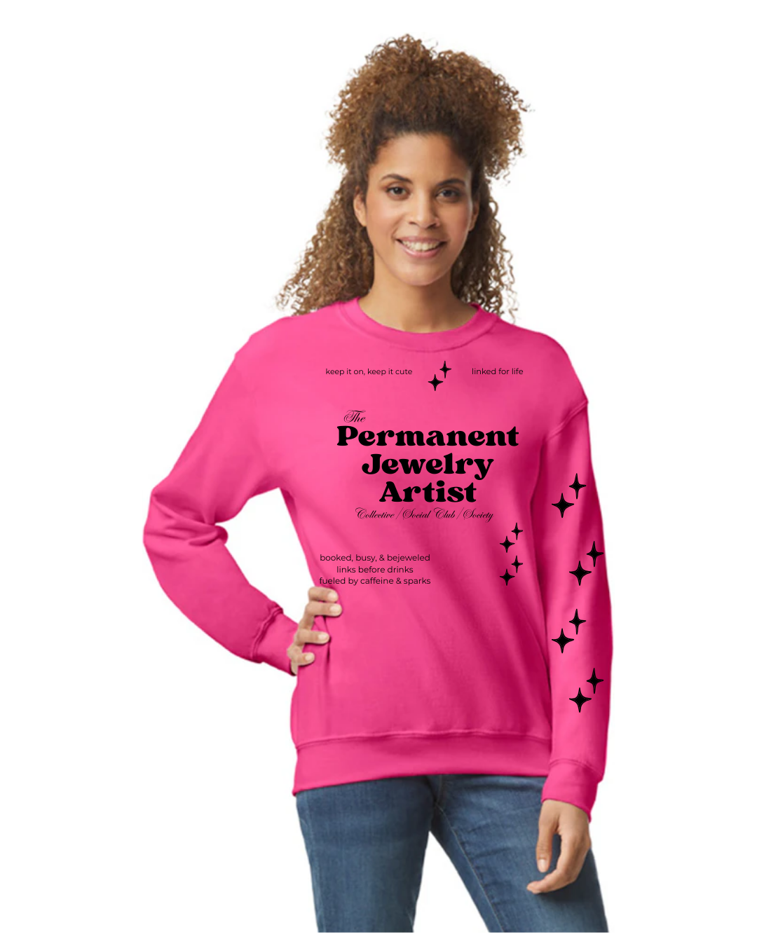 The Permanent Jewelry Artist - Gildan Crewneck
