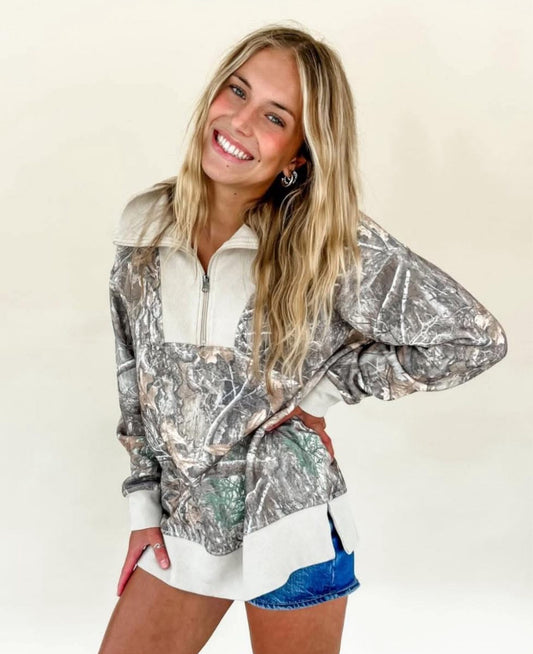 Camo Quarter Zips - RTG