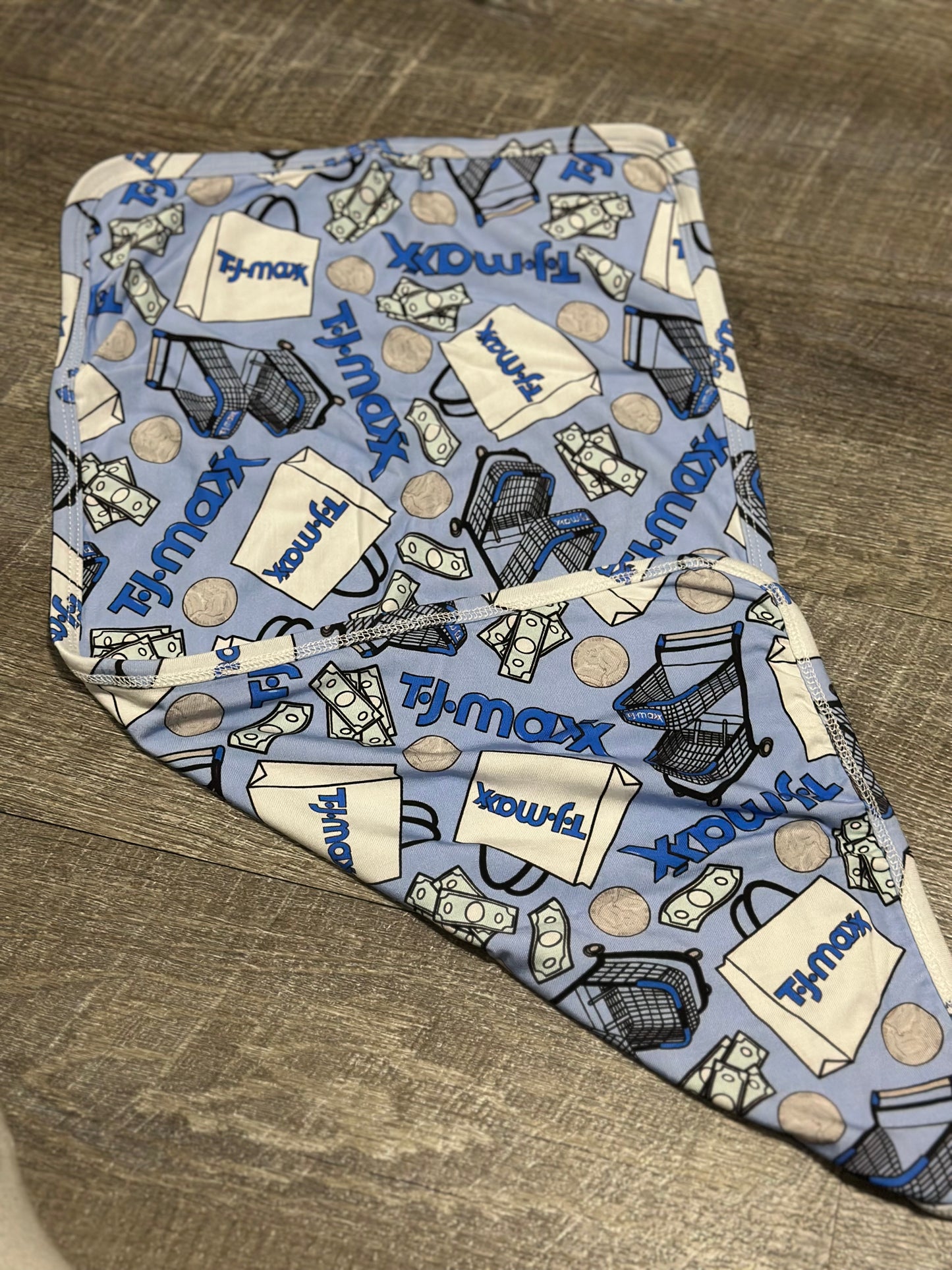 TJ Max Blue - Burp Cloth - RTG