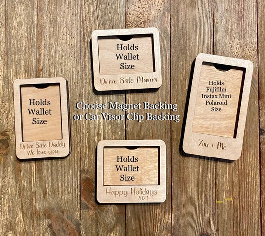Custom Photo Frames / Car Visor Pictures