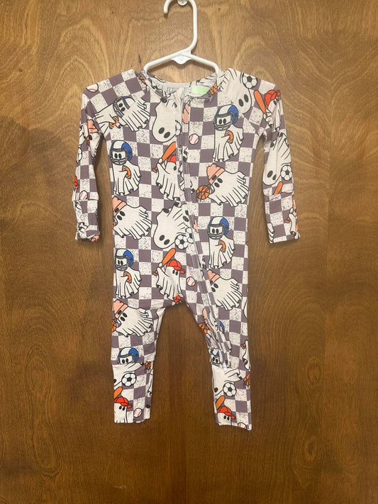 Checker Ghost Baseball - 3/6m - RTG