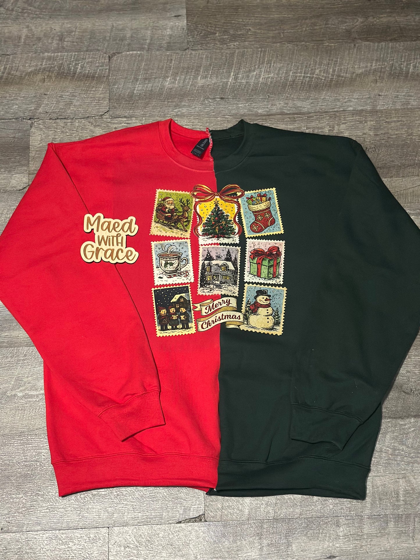 Christmas Vintage Stamps - RTG