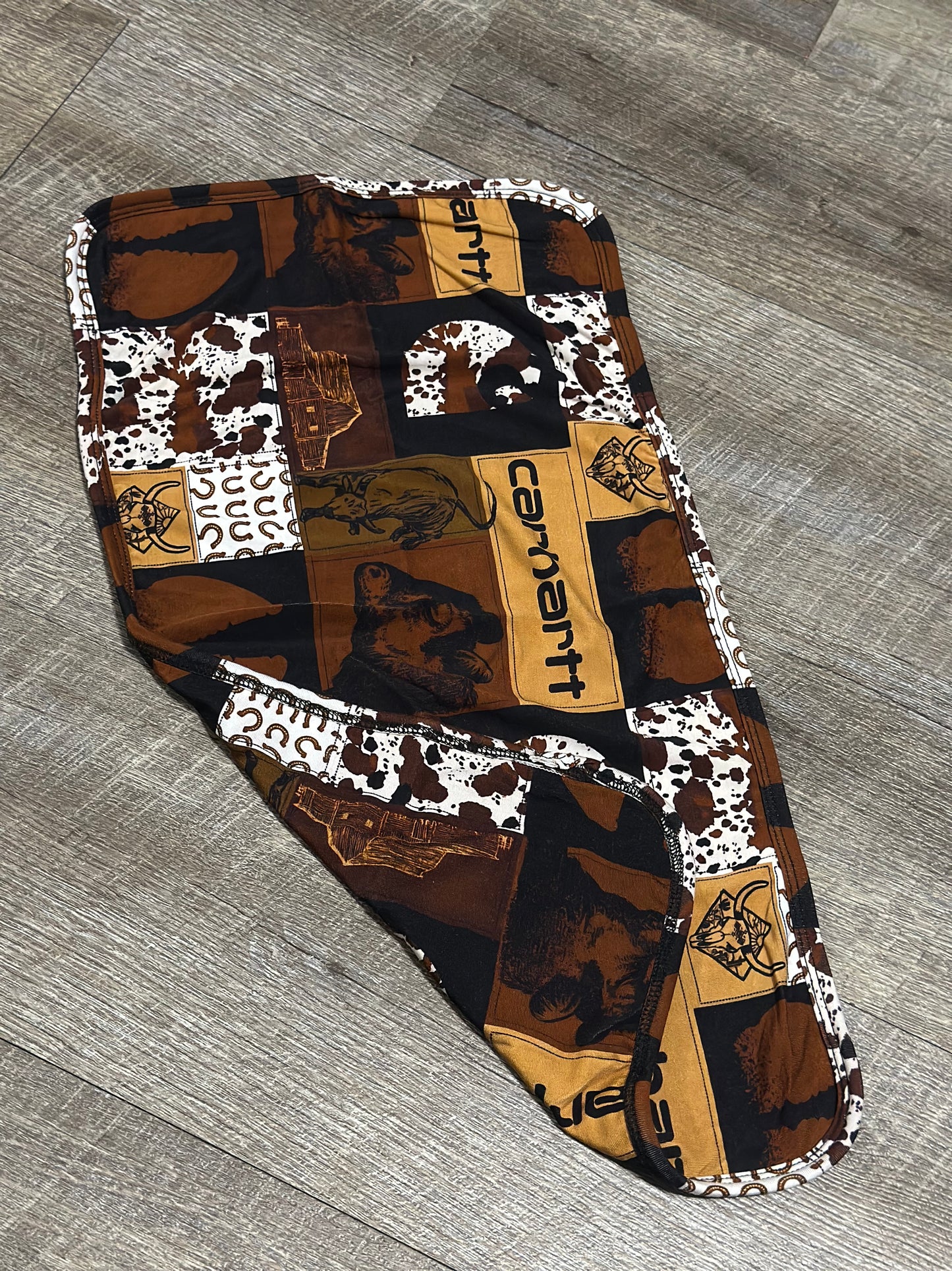 Cow Carhartt - Burp Cloth - RTG
