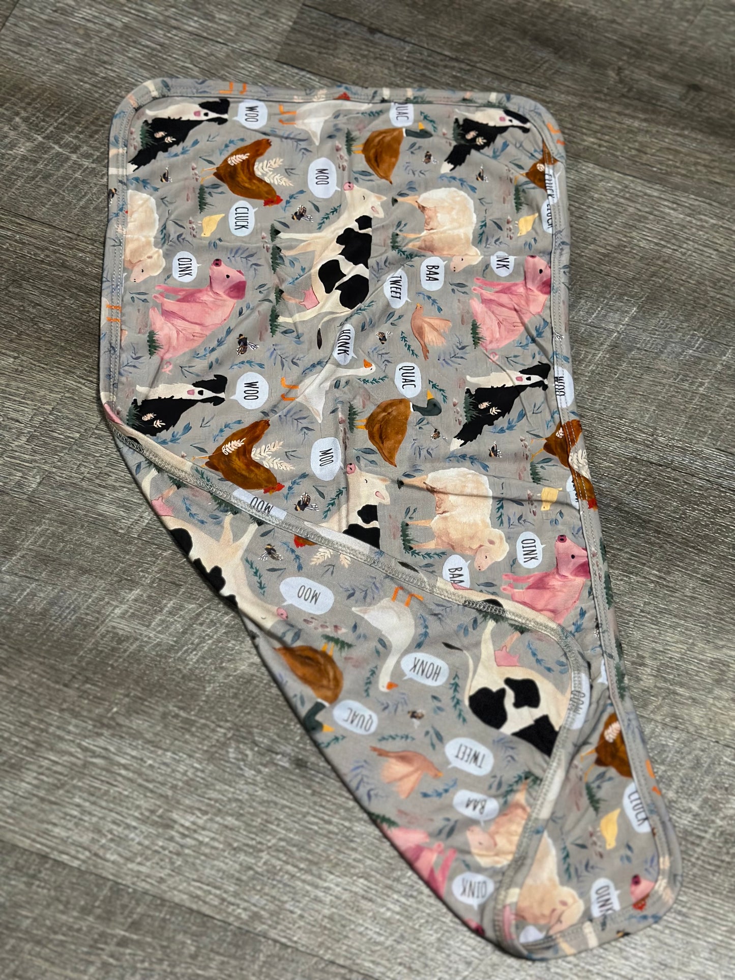 Farm Animals - Burp Cloth - RTG
