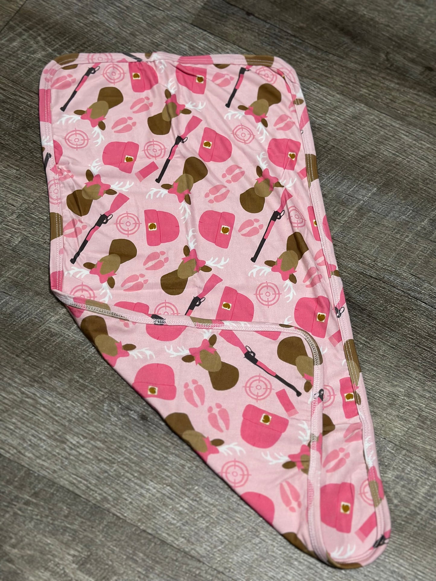 Pink Hunting - Burp Cloth - RTG