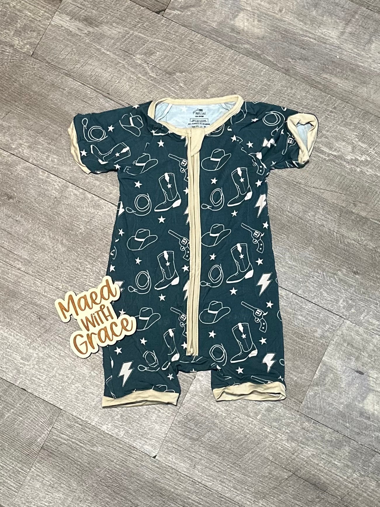 Teal Western- Shorty Zippy - RTG