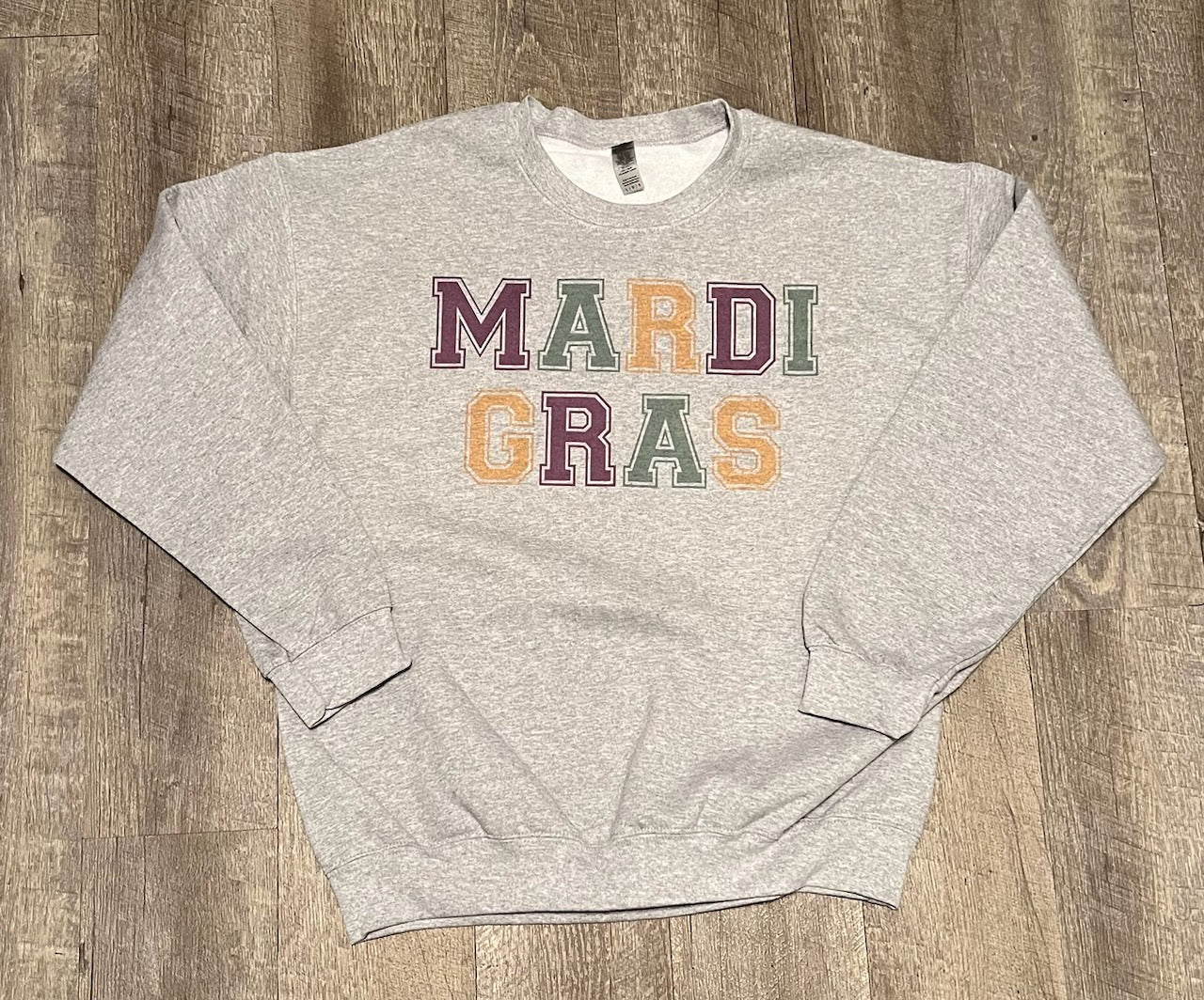 Mardi Gras - Blocked Letters