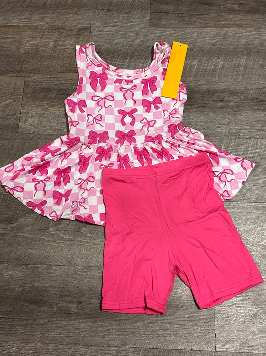 Pretty in Bows - Tank & Biker Shorts - RTG