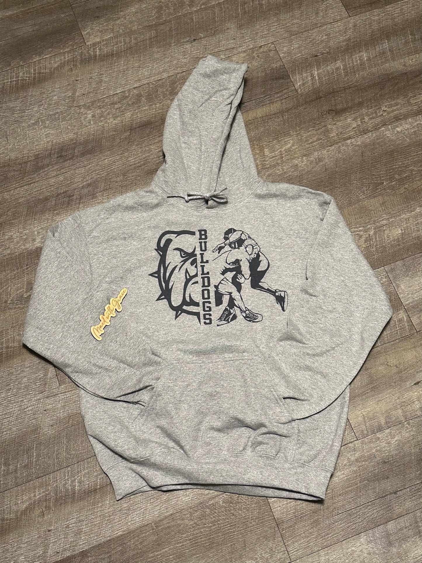 Bulldog Wrestling Hoodie