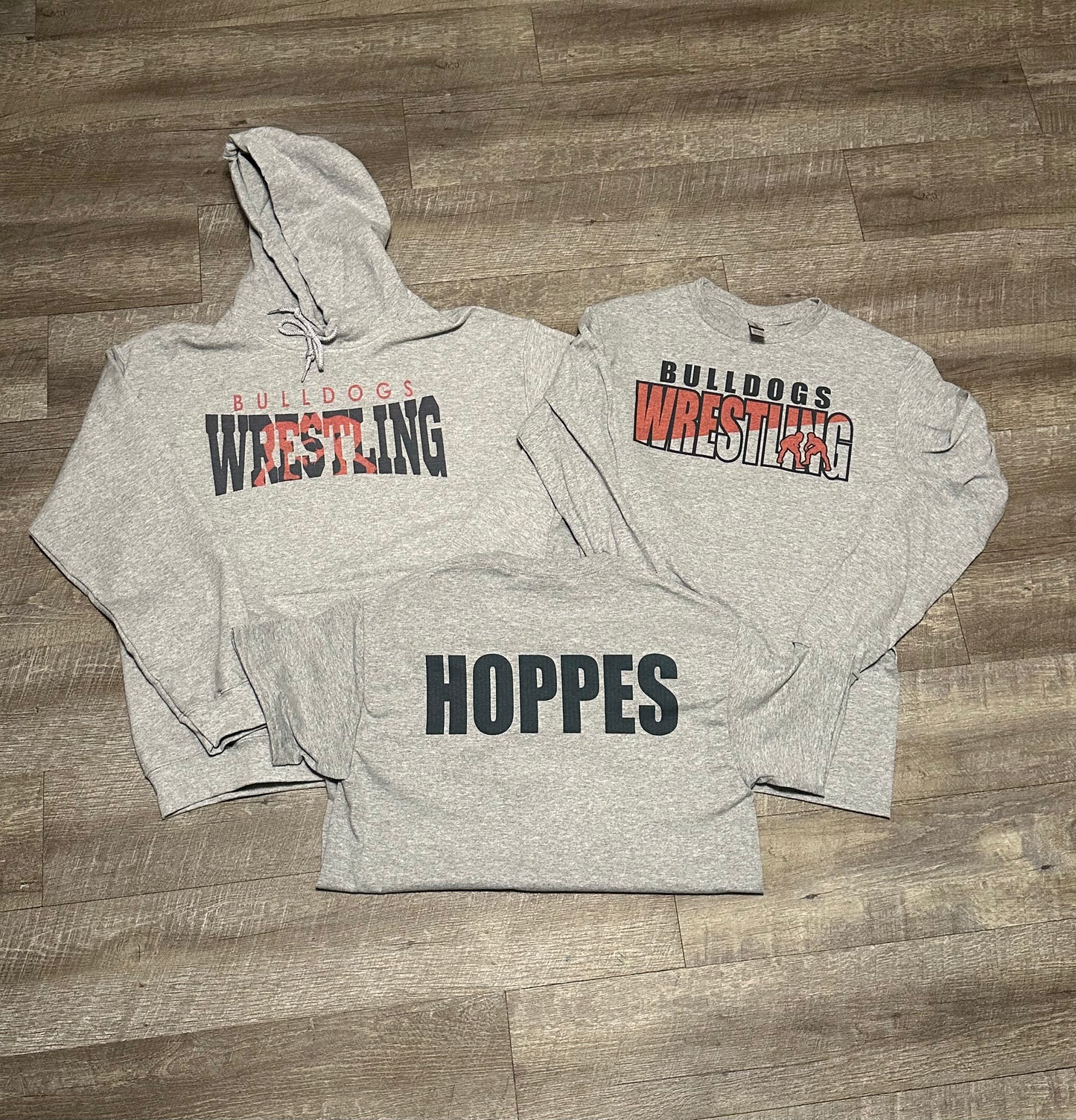 Bulldog Wrestling Hoodie