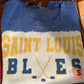 STL Blues Hockey Sticks