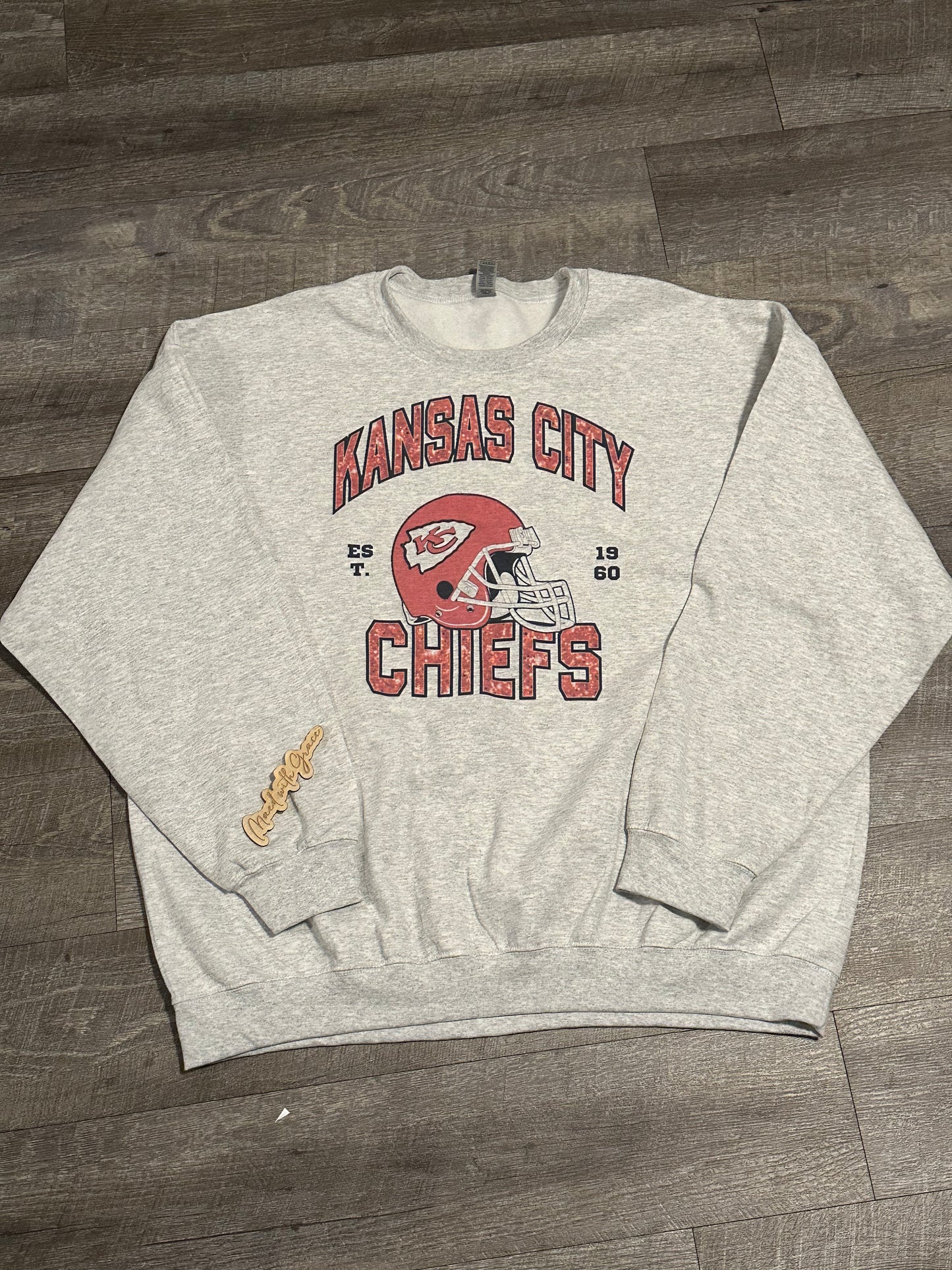 Kansas City Chiefs - Faux Glitter