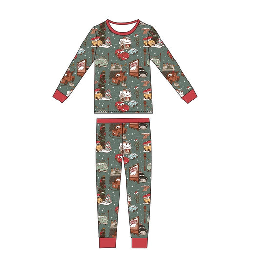 Snowy Radiator Springs - 2 Piece Set