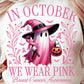 In October We Wear Pink - Ghost